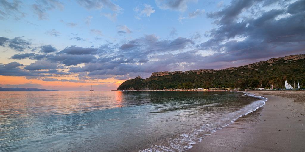 Hotel Poetto Cagliari Bagian luar foto